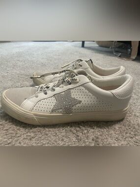 Vintage Havana star White & Light Gray women’s Sneakers - Casual Lace-Up Shoes